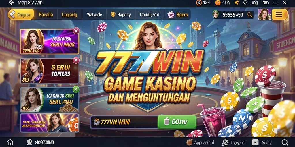 Tampilan gameplay menarik dari 777WIN dengan grafik yang memukau.