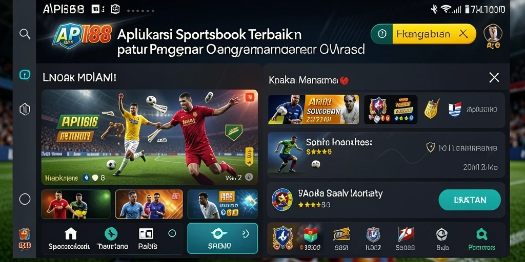 Tampilan antarmuka pengguna API88 yang intuitif dan menarik.