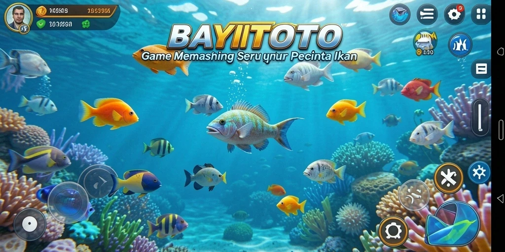 Gameplay memancing yang seru dan menantang di BAYITOTO.
