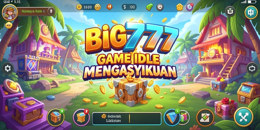 Screenshot utama BIG777 menampilkan gameplay Idle yang menyenangkan dan strategis.