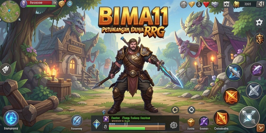 Gameplay menawan BIMA11 dengan aksi RPG yang seru dan mendebarkan.