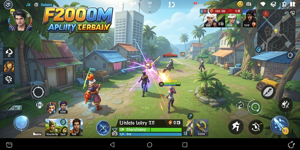 Tampilan antarmuka utama F200M dengan berbagai fitur Utility.