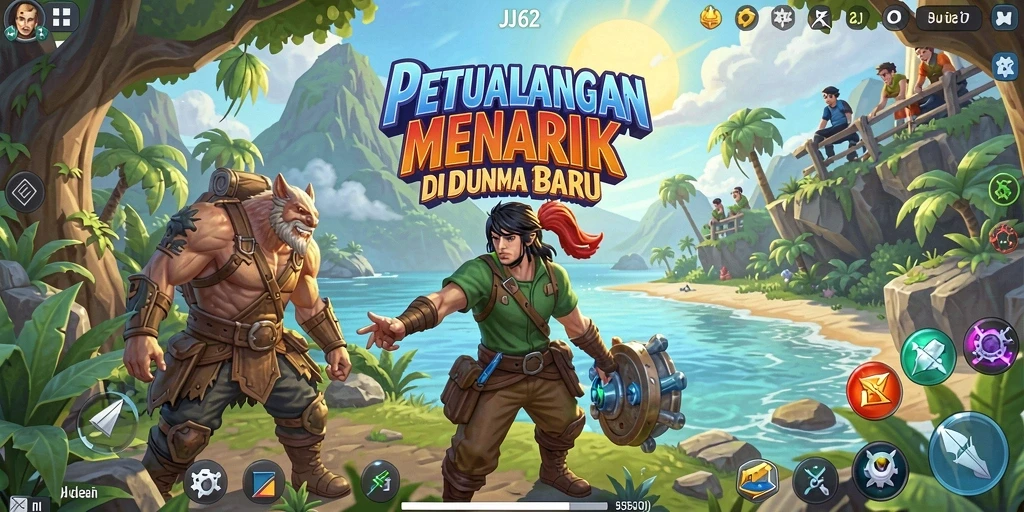 Tampilan gameplay seru dari JJ62 yang memikat.