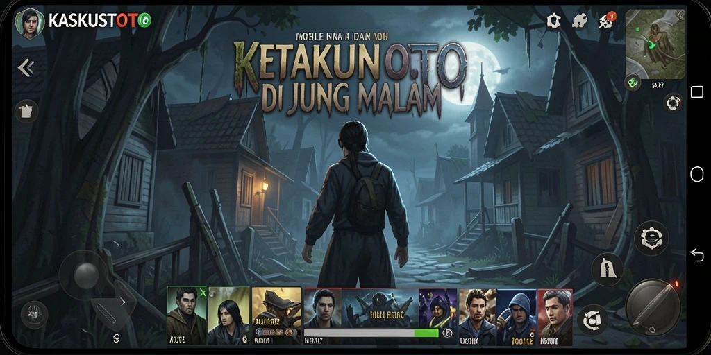 Screenshot menampilkan suasana mencekam di KASKUSTOTO.