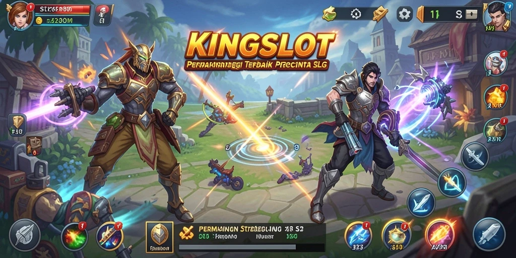 Tampilan gameplay <strong>KINGSLOT</strong> yang seru dan mendebarkan.
