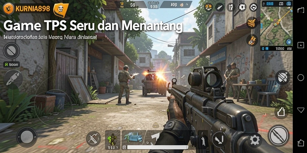 Screenshot menampilkan aksi seru dalam permainan TPS KURNIA898.