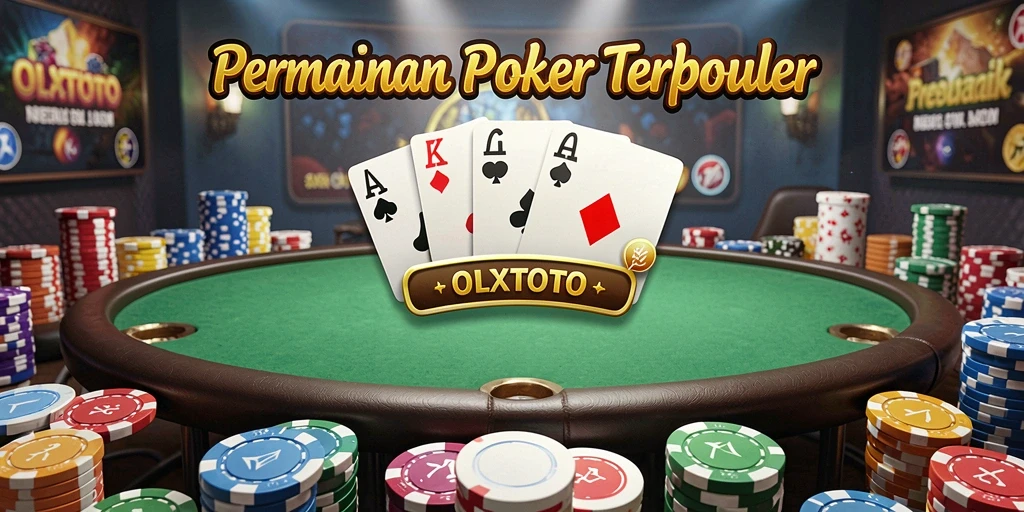 Screenshot OLXTOTO menampilkan pemain beraksi dalam permainan poker yang seru.