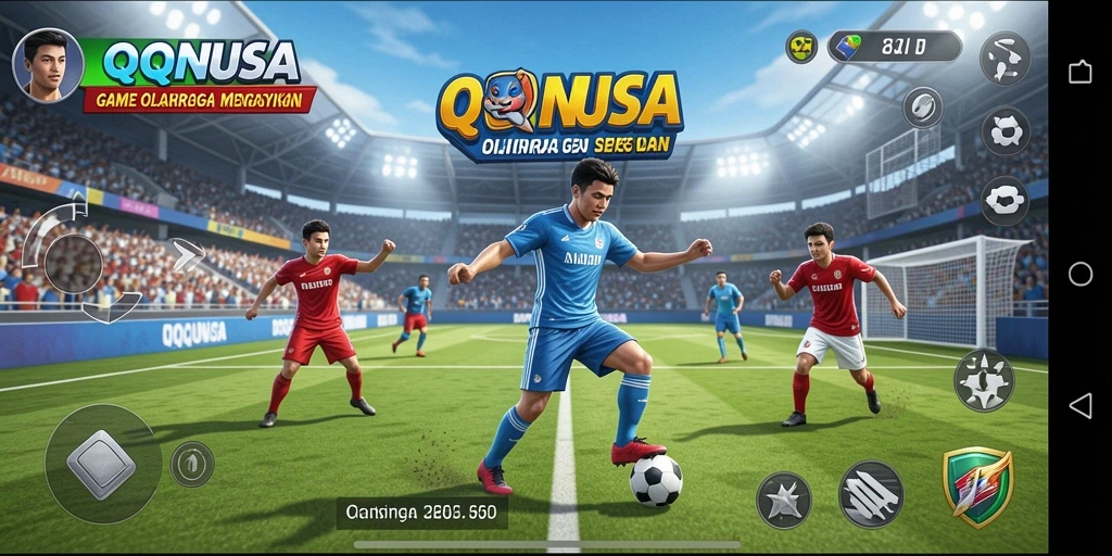 Tampilan gameplay QQNUSA yang memukau dan penuh aksi.