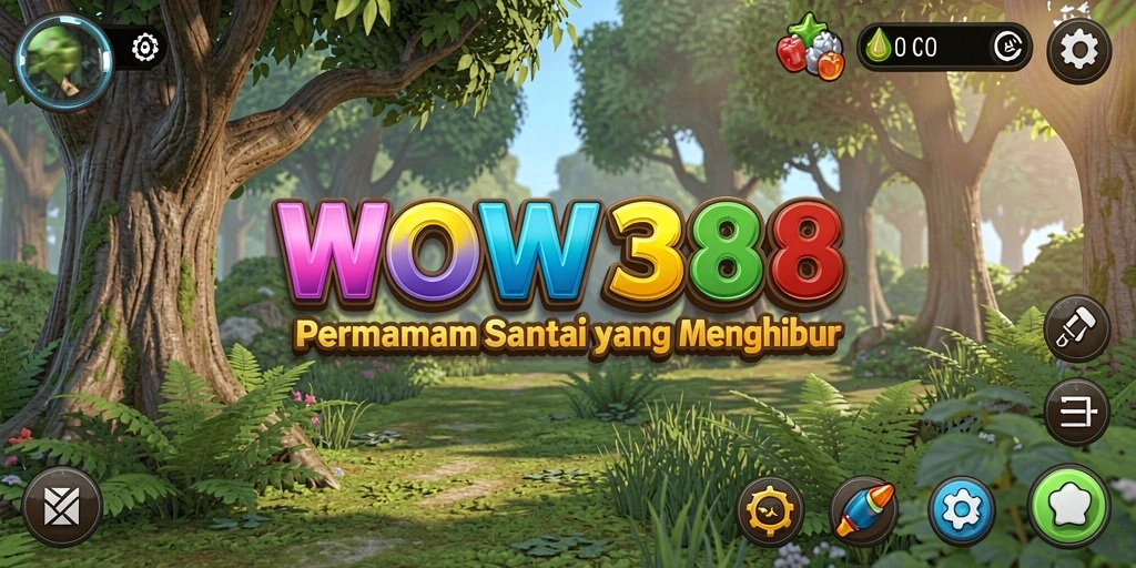 Screenshot WOW388 menampilkan gameplay penuh warna yang menghibur.